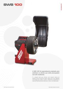 catalogo para balanceadora de rodas SWB 100 sun
