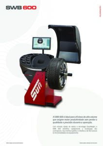 catalogo para balanceadora de rodas SWB 1200 sun